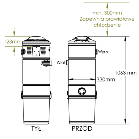 Jednostka VROOM VR 600 + Podwójny Zestaw Silver