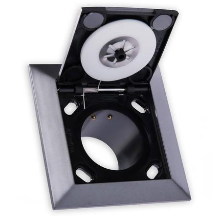 Gniazdo ssące Magnetic Grafitowe